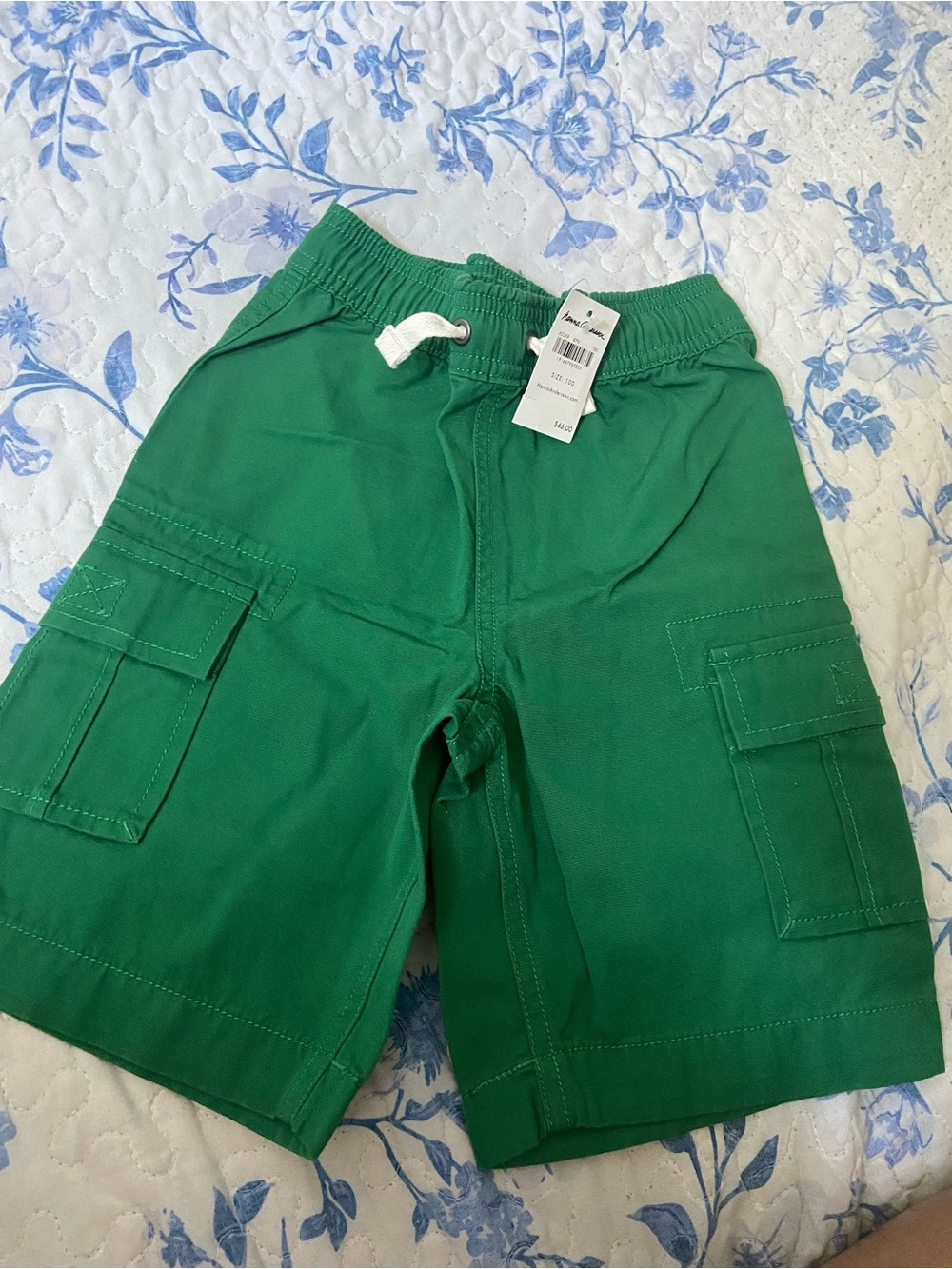 Hanna Andersson Bright Green Kids Shorts